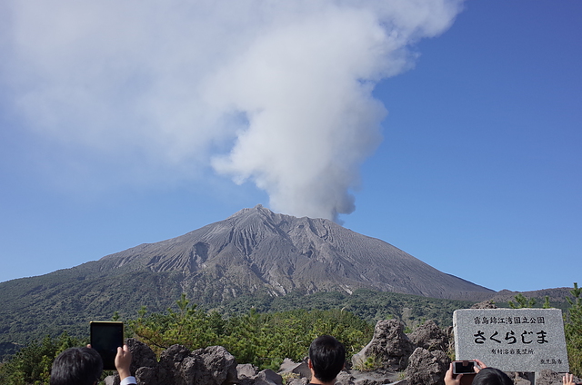 Sakurajima volcano