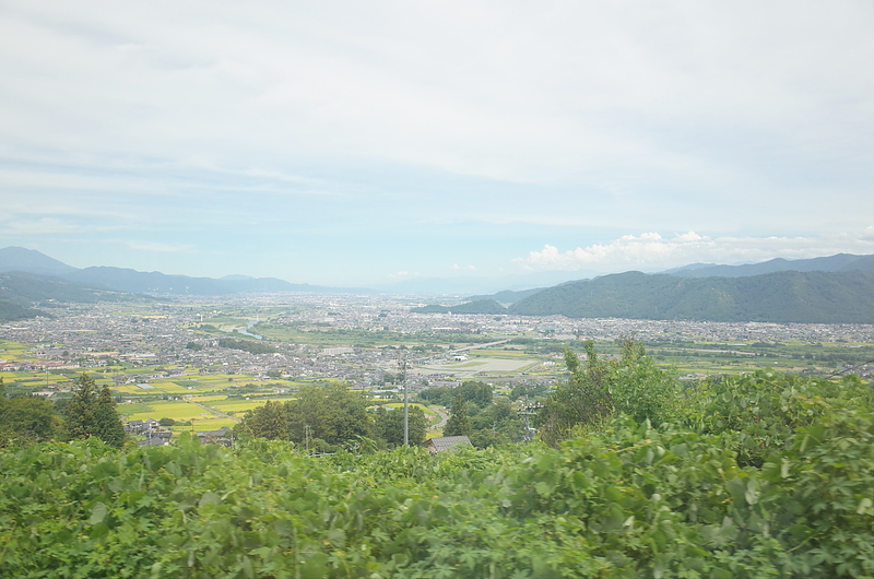 長野姨捨の景色