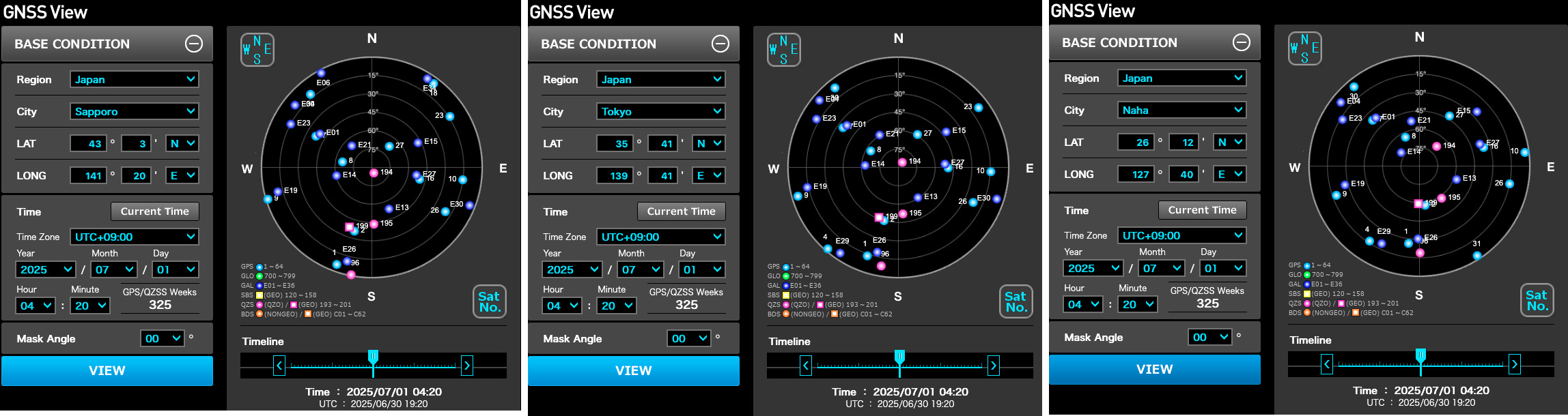 GNSS View