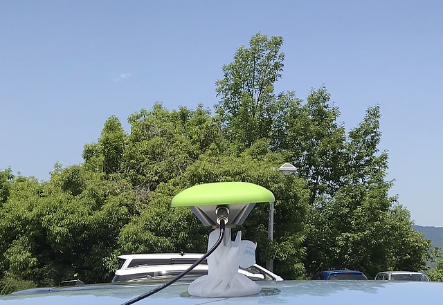 CLAS experiment car roof