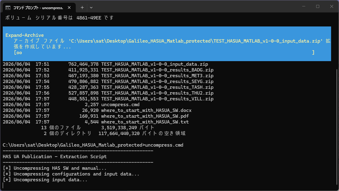 Galileo HAS Reference User Algorithm in Matlab