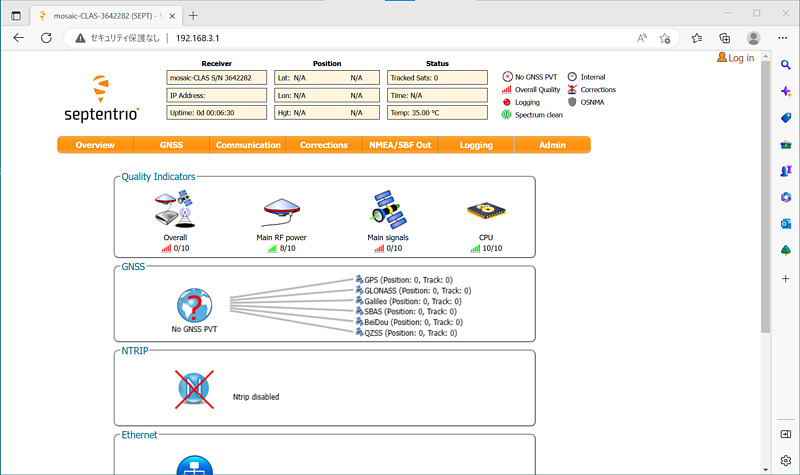 mosaic-go CLAS web interface