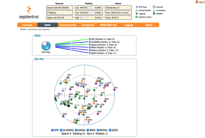 mosaic-go CLAS web interface