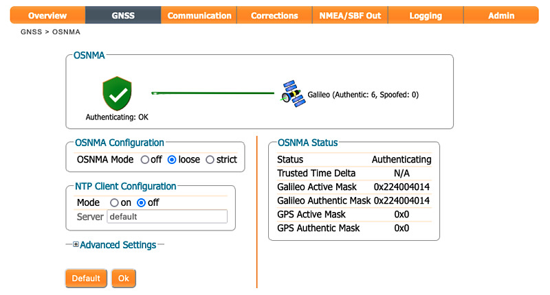 mosaic-go CLAS web interface