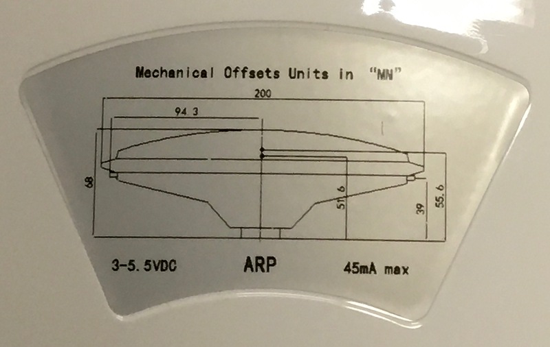 low cost 4-frequency GNSS antenna BT-200