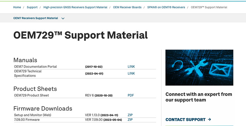 OEM729 firmware download